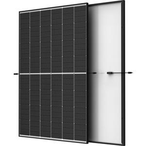 Vertex S New - 420 Watt, Monokristallines Glas-Folie-Photovoltaik-Modul mit schwarzem Rahmen und weisser Rückseitenfolie 144 Drittelzellen