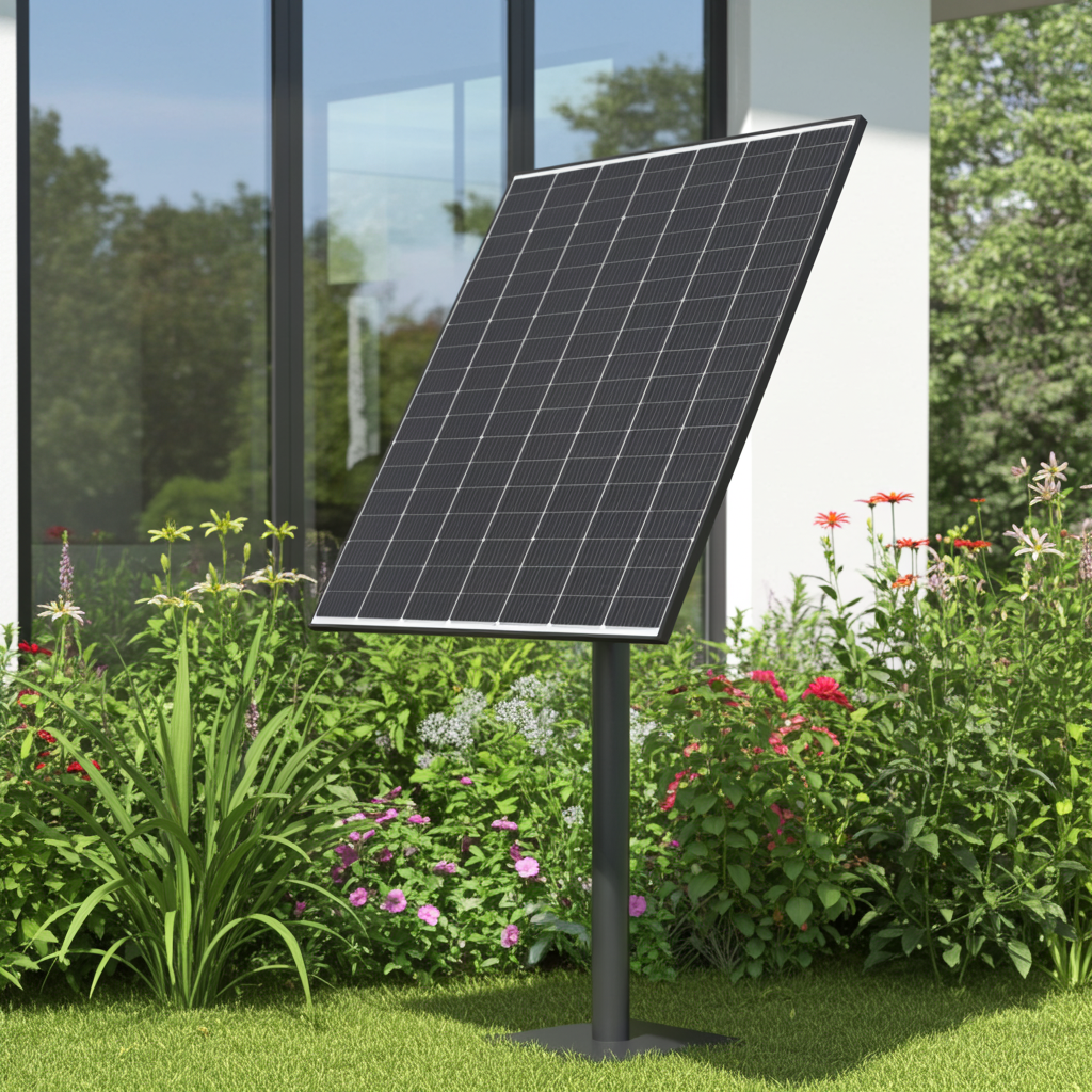 Vertex S New - 420 Watt, Monokristallines Glas-Folie-Photovoltaik-Modul mit schwarzem Rahmen und weisser Rückseitenfolie 144 Drittelzellen